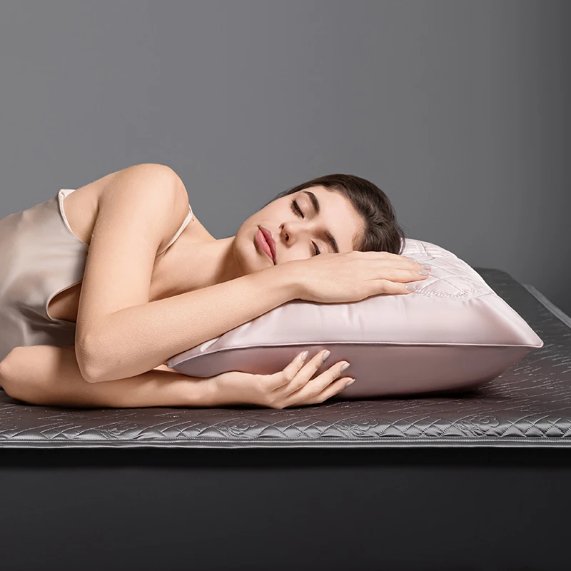 【蚕丝复合枕】梦特娇高端护颈枕芯单双人枕头蚕丝枕超柔深睡眠枕