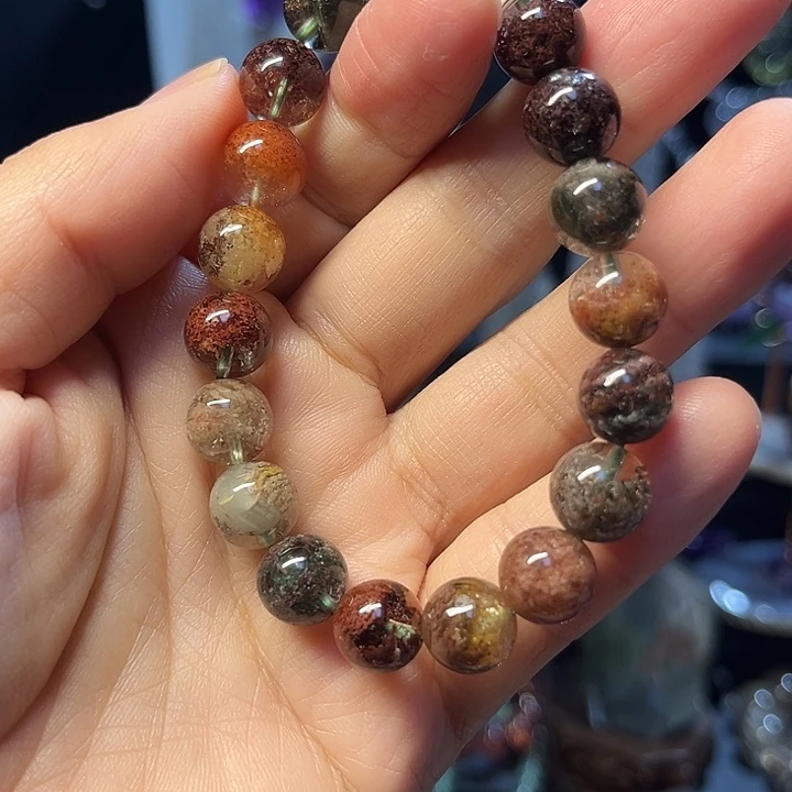 手链水晶未镶嵌天然四季幽灵水晶