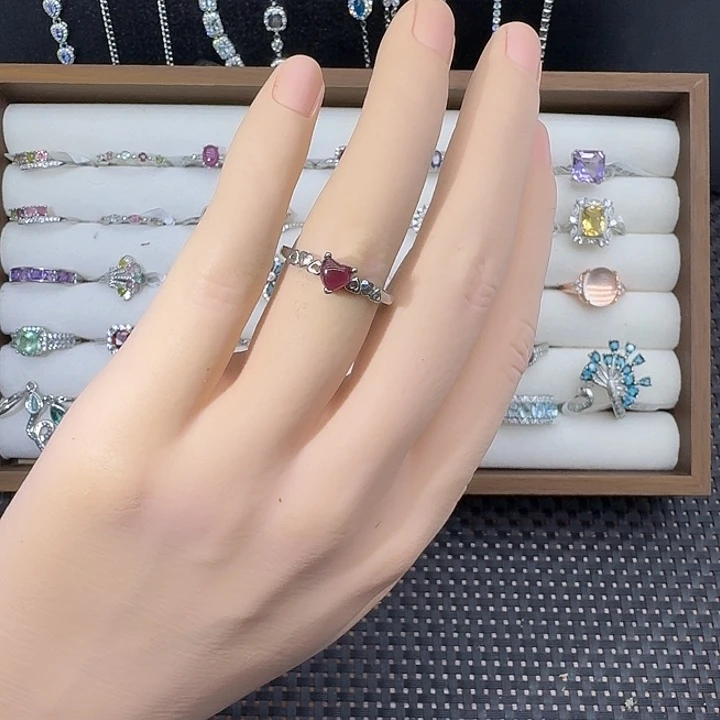 合金石榴石戒指188