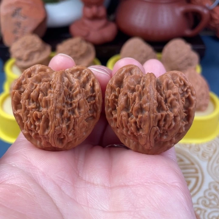 吊坠文玩核桃玉华宫38