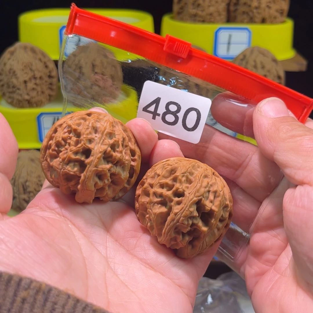 吊坠文玩核桃苹果园40微修