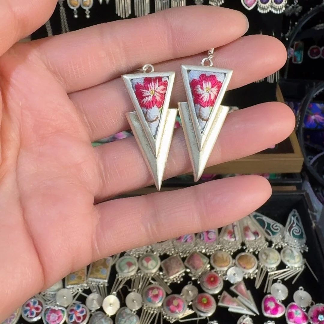 刺绣民族风刺绣戒指