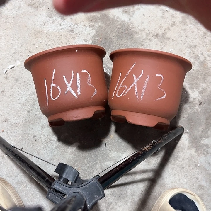 清***A紫砂花盆破损包赔