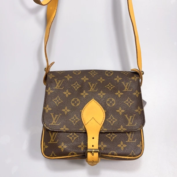 95新 LouisVuitton/路易威登 复燃精选/老花马鞍斜挎包
