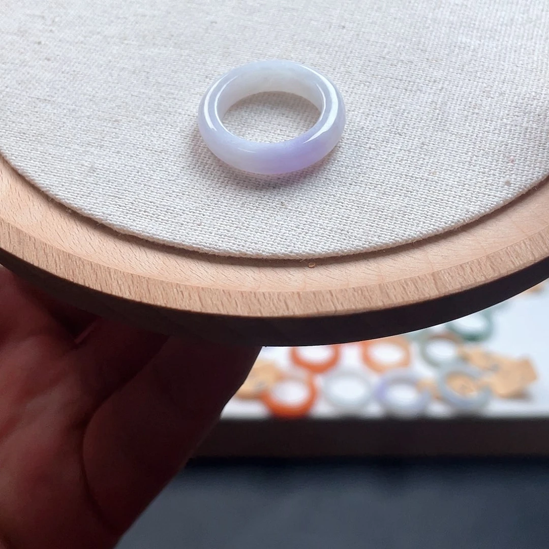 翡翠戒指未镶嵌11 号港 14.15