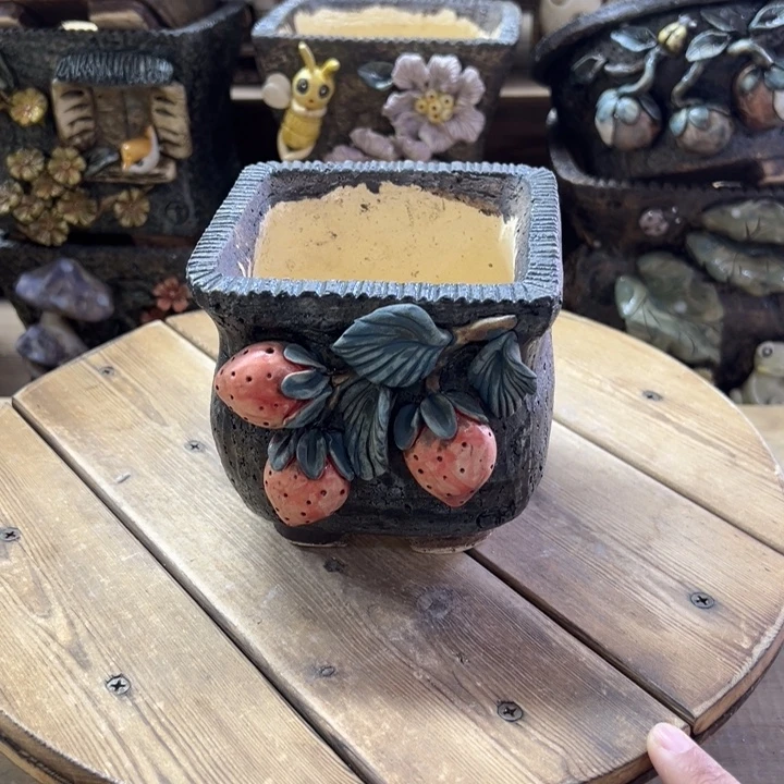 青藤多肉花盆百搭