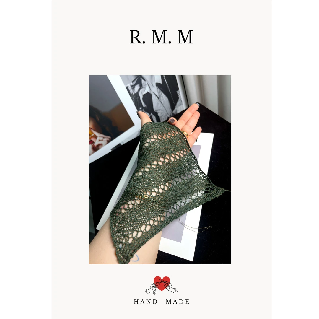 [ R. M. M. ］<金灵墨绿>定制手工编织线 CY00132 一两价