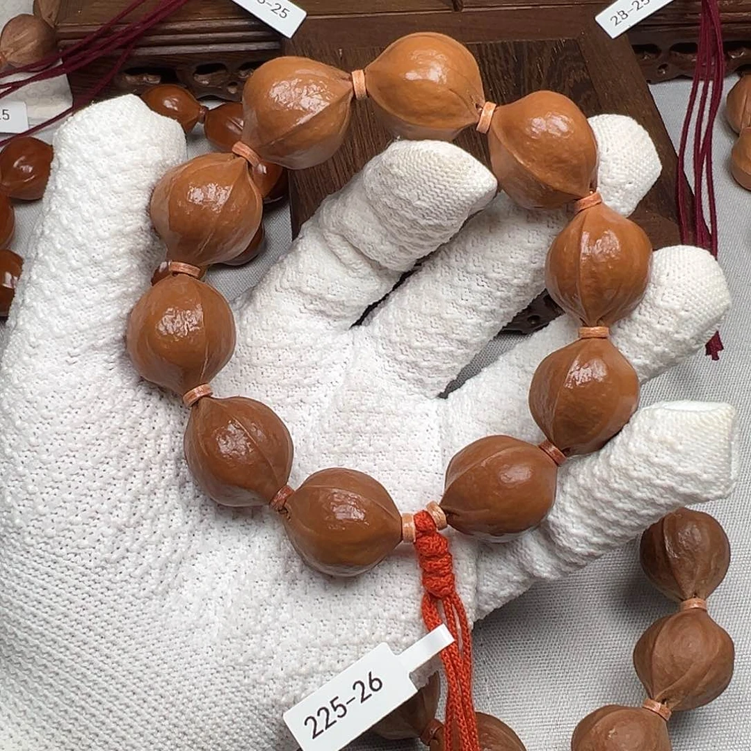 橄榄核手串/手链檀**?梅林铁225