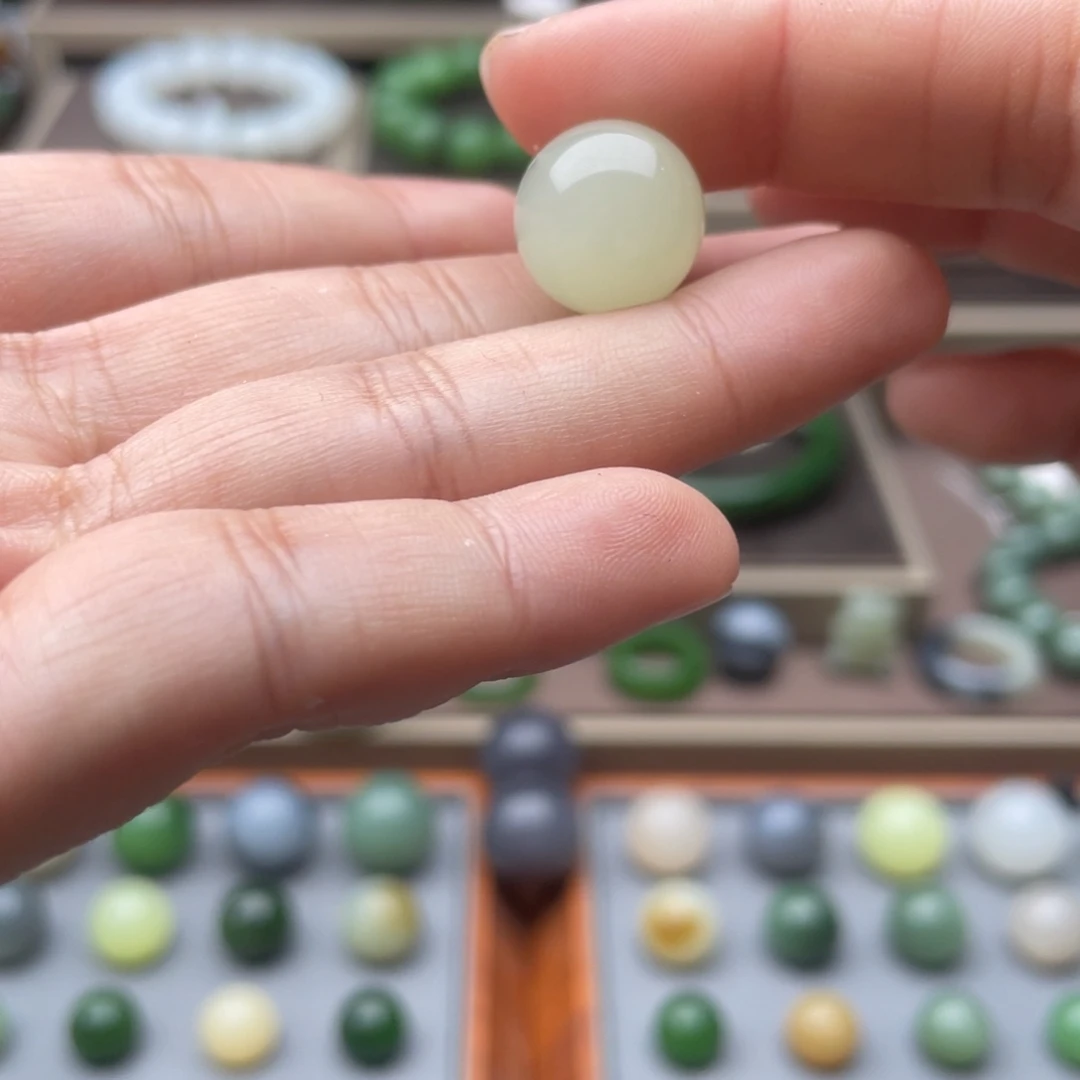 和田玉未镶嵌手链14