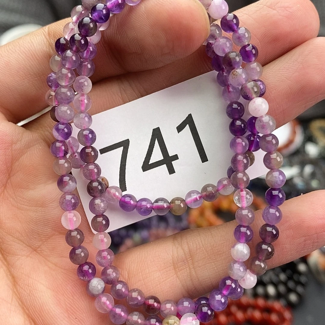 未镶嵌水晶手链多样性发一