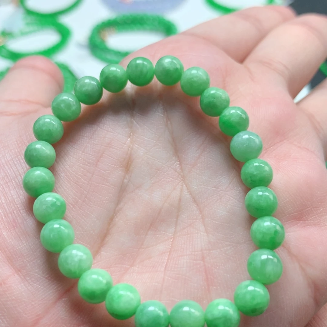 翡翠未镶嵌手链翡翠
