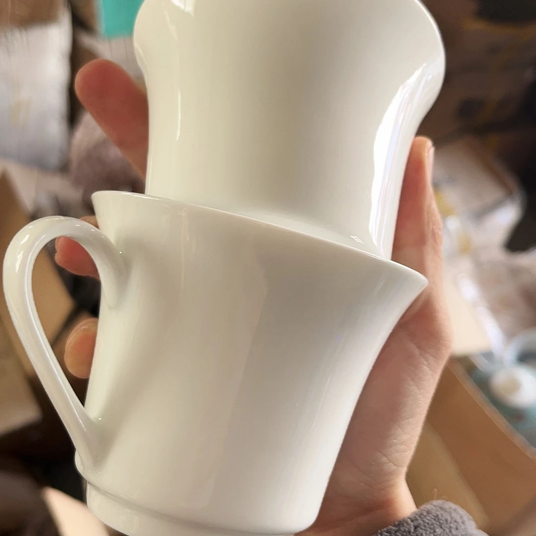 碗杯两个陶瓷陶瓷陶瓷