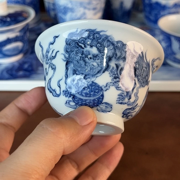 宋***司瓷片景德镇全手工手绘陶瓷