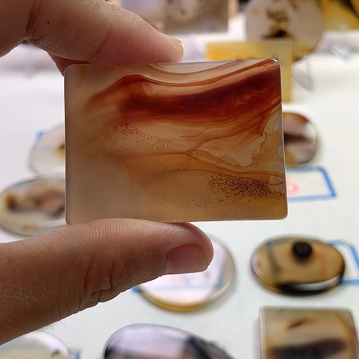 玛瑙/玉髓未镶嵌珠宝半成品