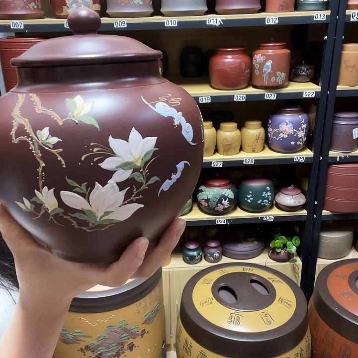 紫砂茶叶罐紫砂茶叶罐