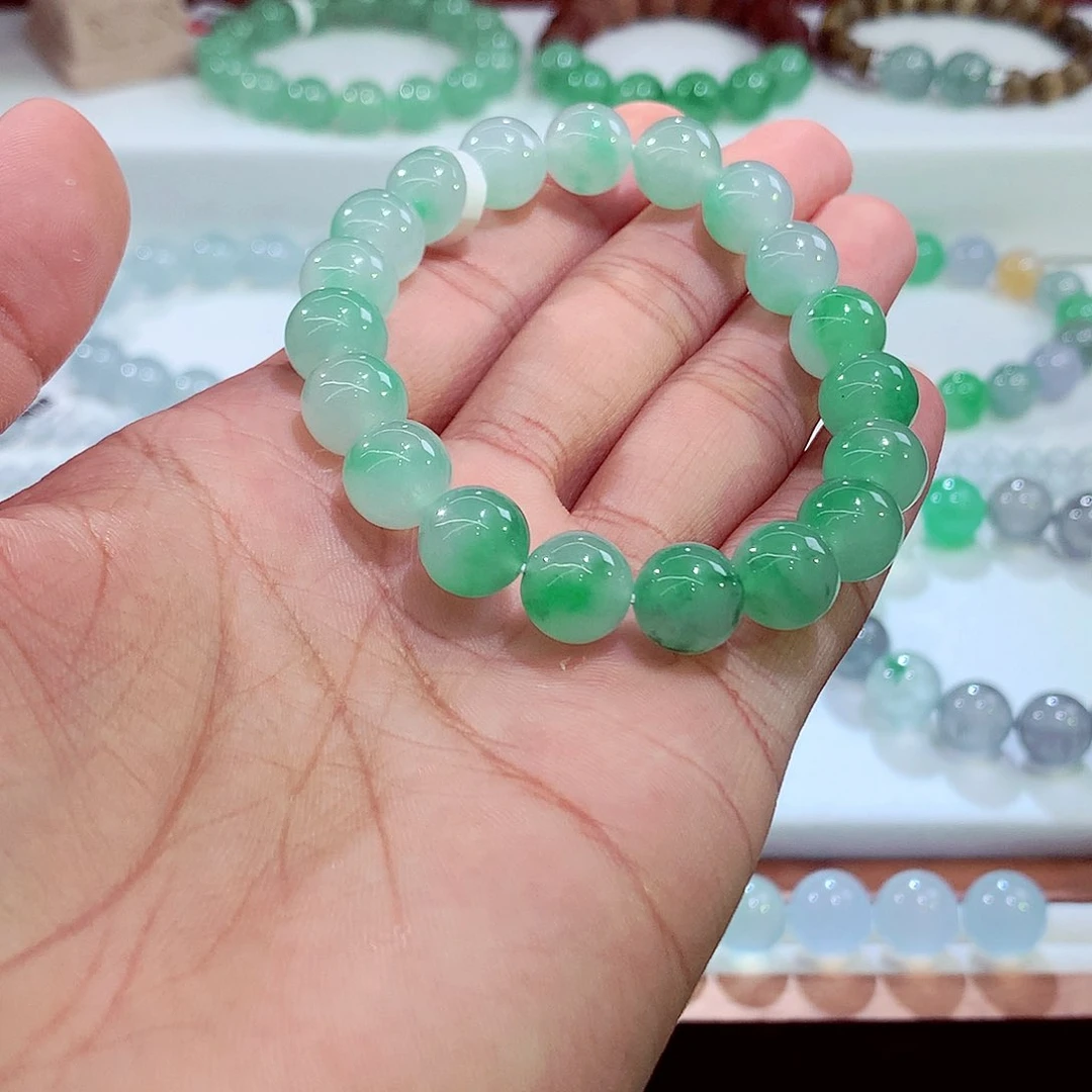 未镶嵌手链翡翠卡10