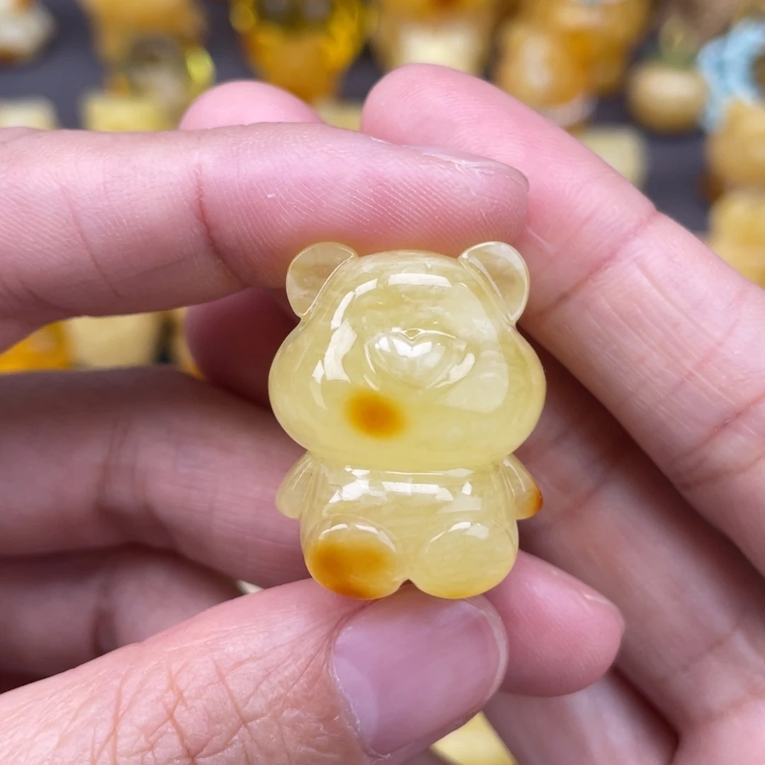 裸石琥珀未镶嵌蜜蜡