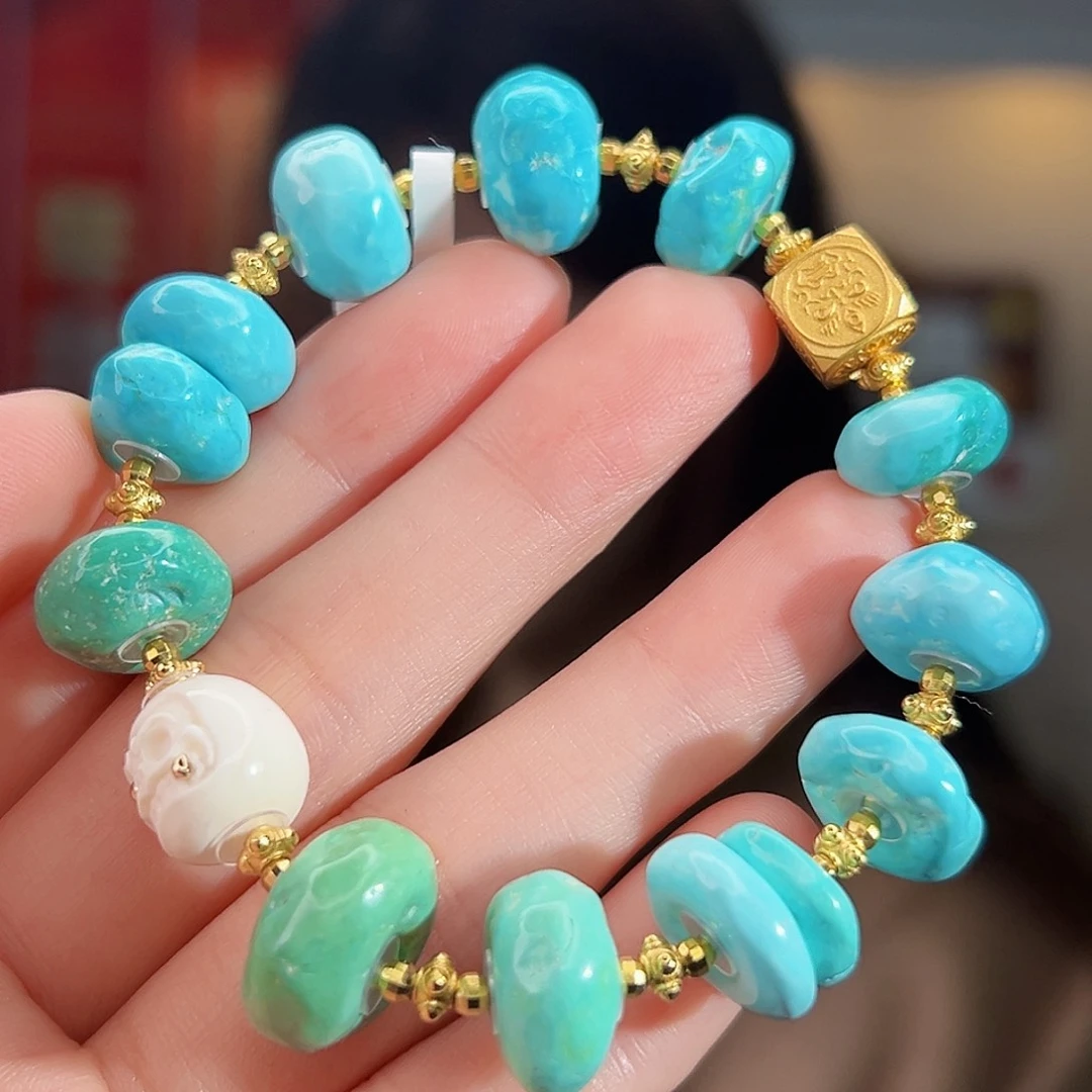 绿松石未镶嵌珠宝奇石