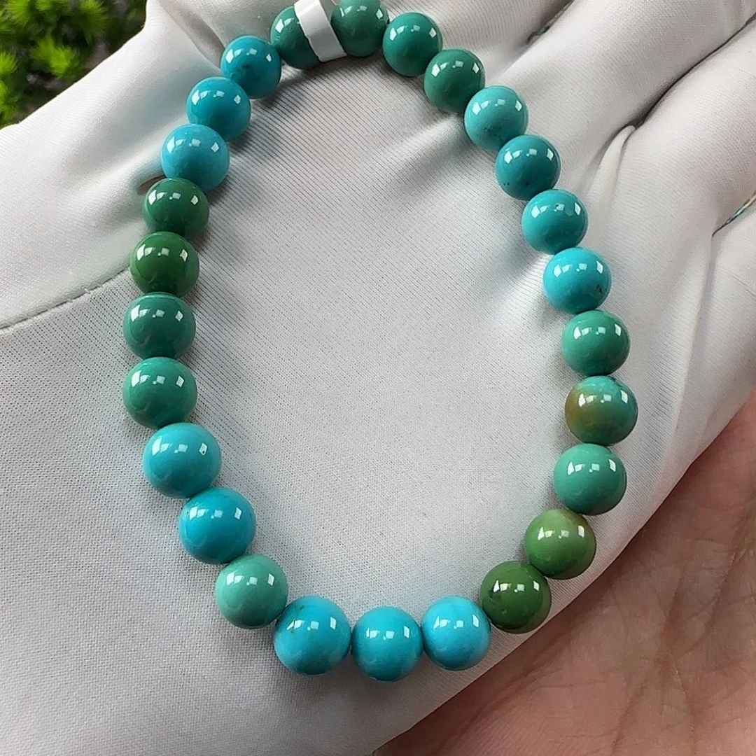 绿松石未镶嵌手串7mm