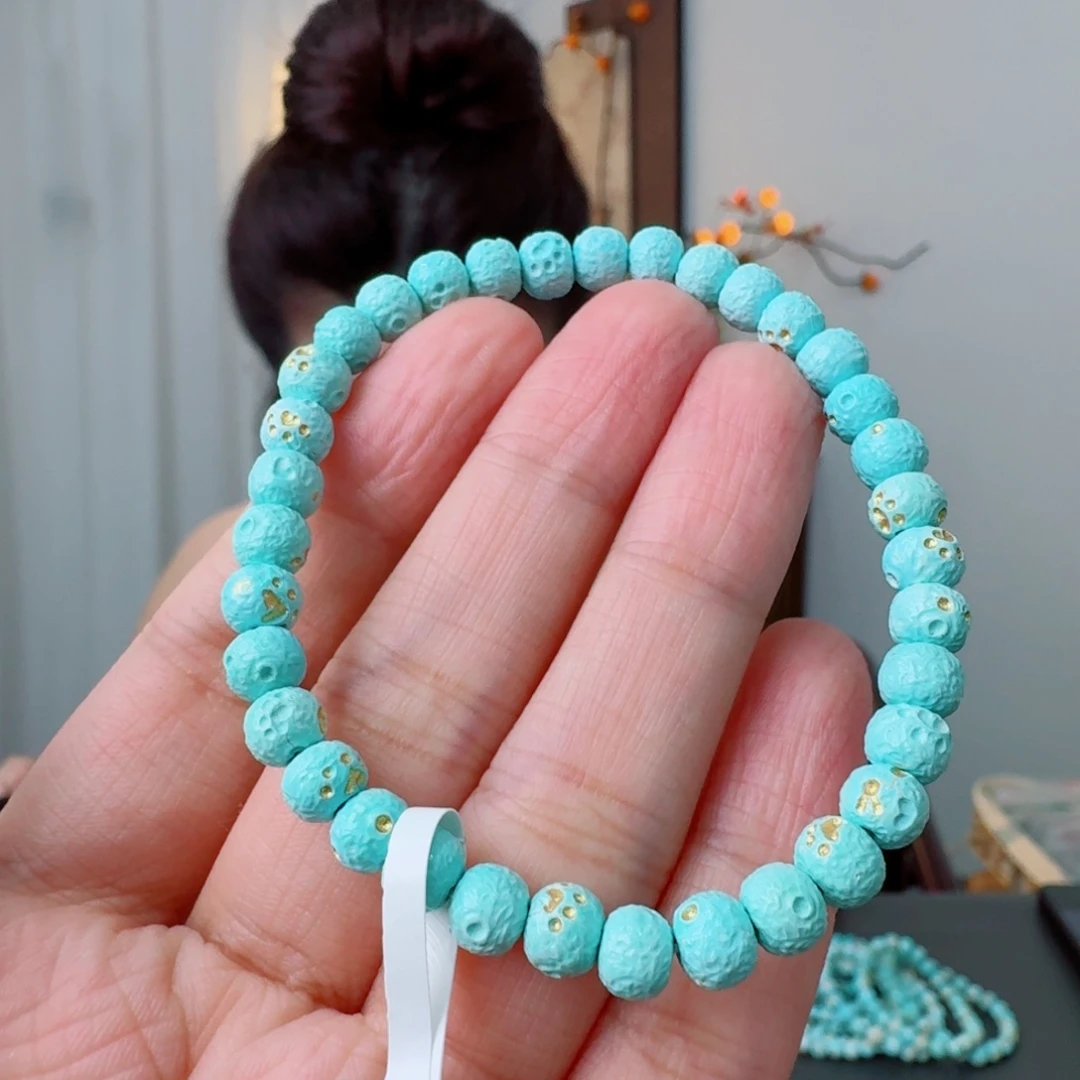 未镶嵌绿松石珠宝奇石