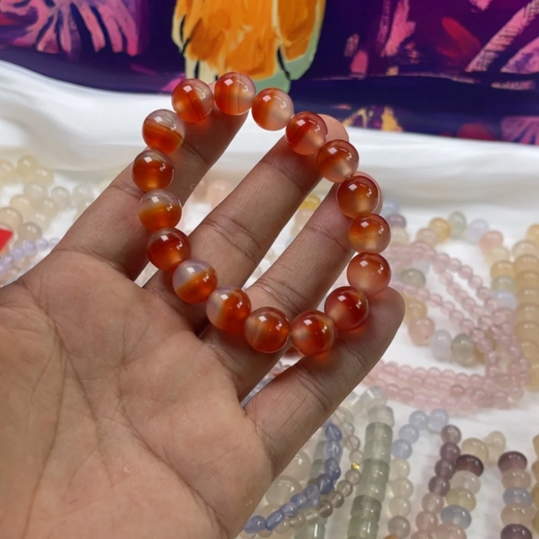 未镶嵌手串玛瑙/玉髓半盆