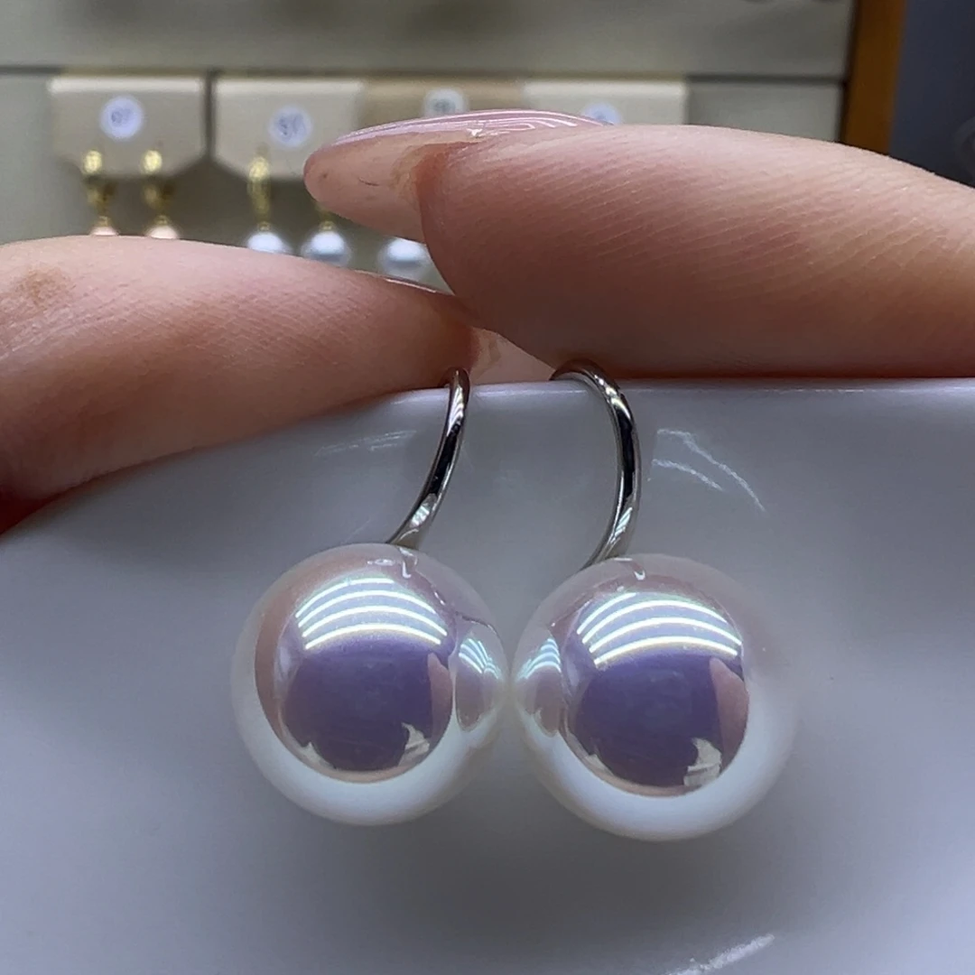 淡水珍珠未镶嵌耳饰