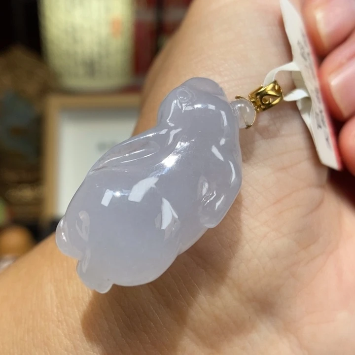 【闪购商品】颈饰18K金镶嵌翡翠54