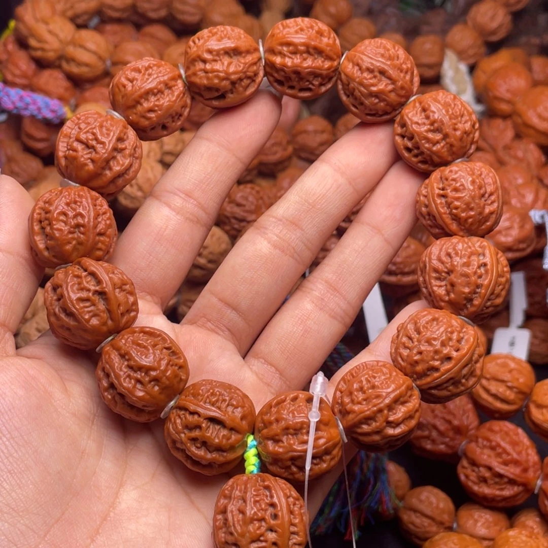 文玩核桃手串麦穗京八棱