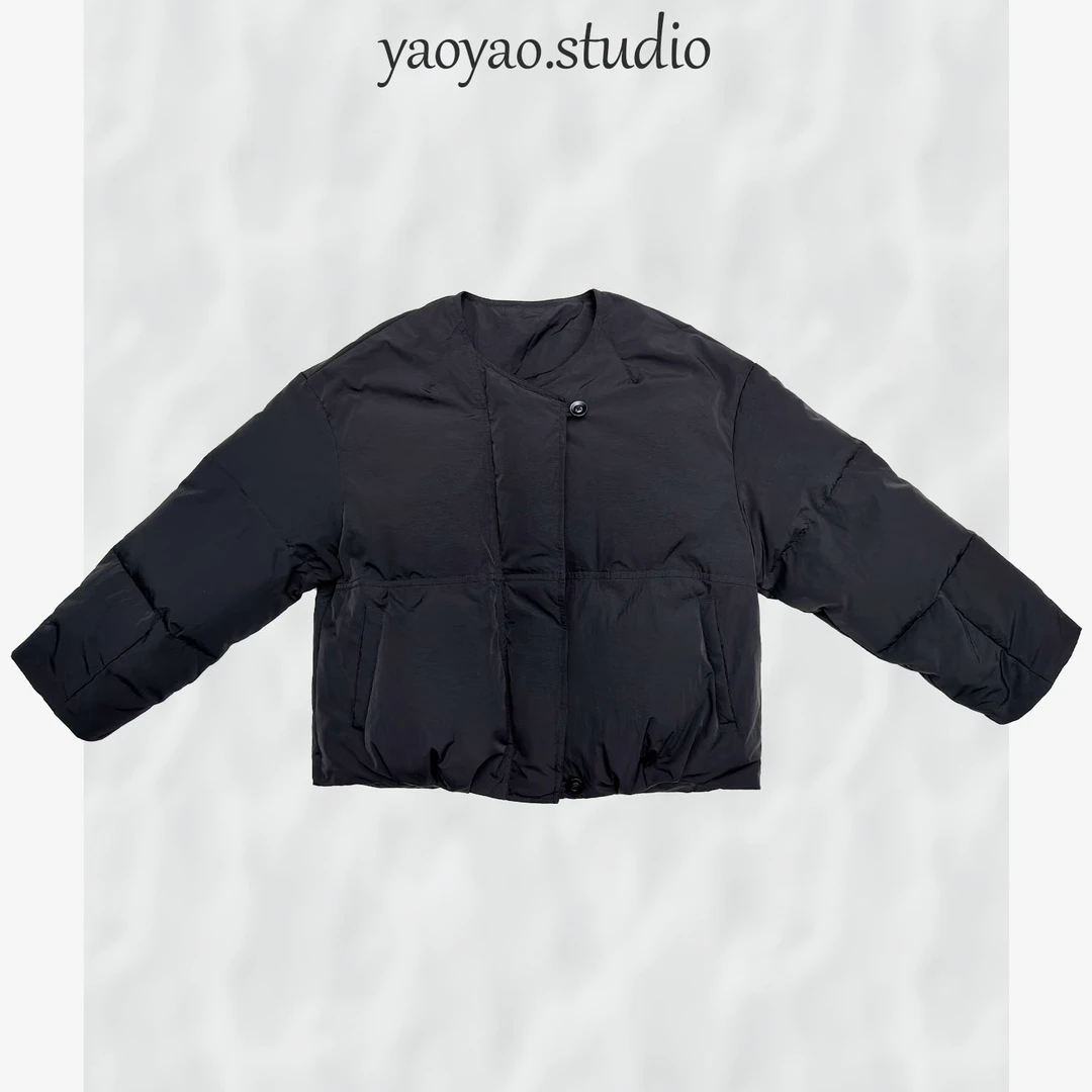 【瑶瑶】新款上新时尚休闲百搭减龄羽绒服YY12856