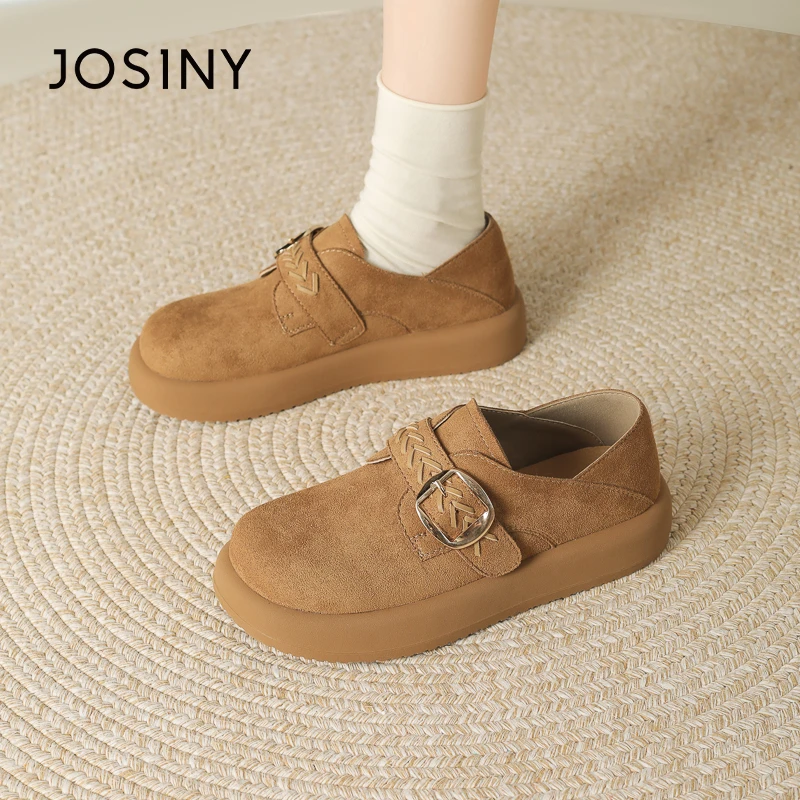 卓诗尼英伦风勃肯鞋女2025秋季新款爆款不累脚休闲鞋复古百搭女鞋