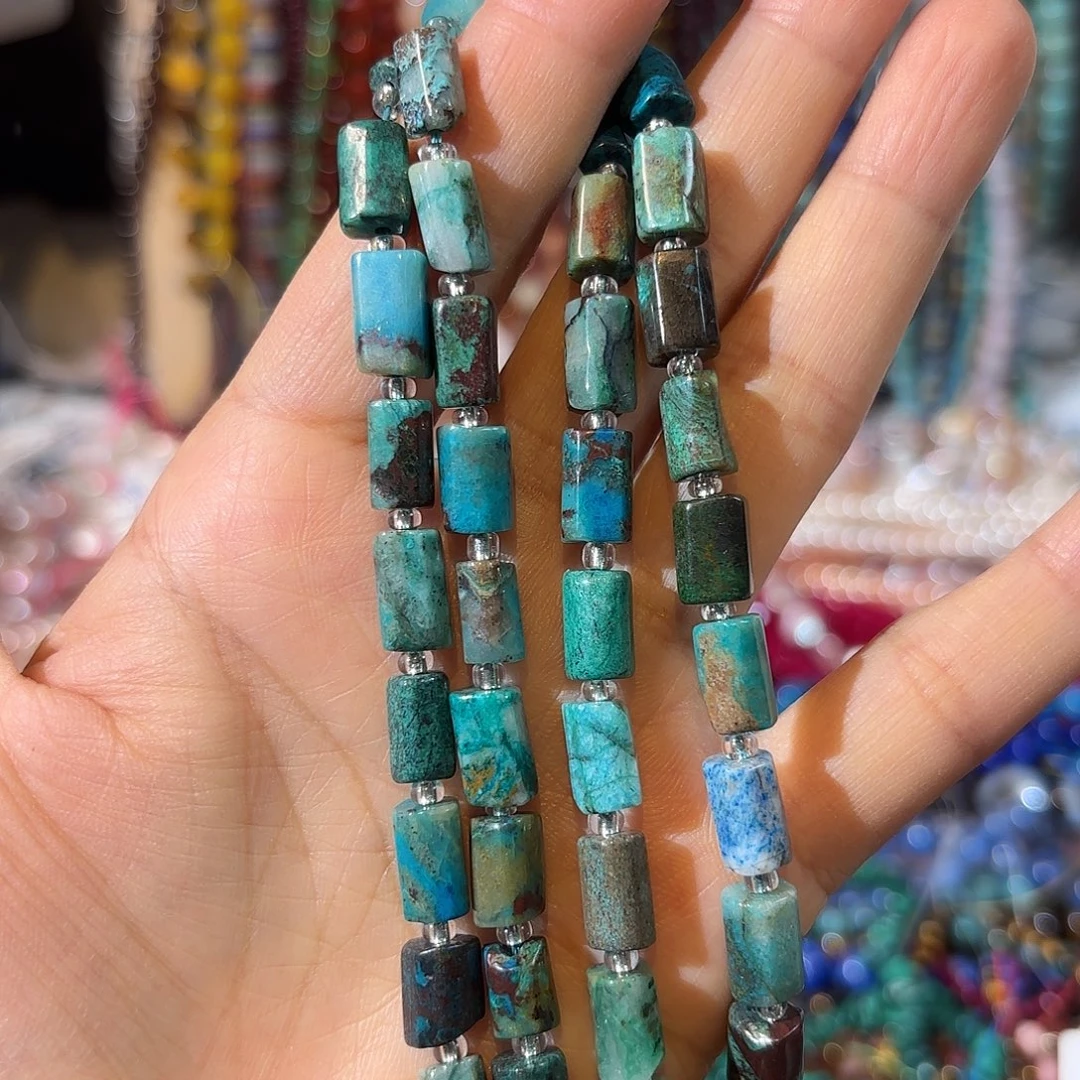 玛瑙/玉髓未镶嵌珠宝半成品凤凰松卡6-10一条