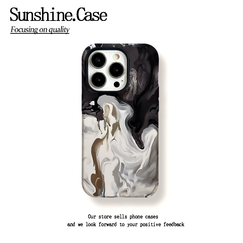 菲林二合一适用苹果华为vivo小米oppo手机壳颜料融合16PRO