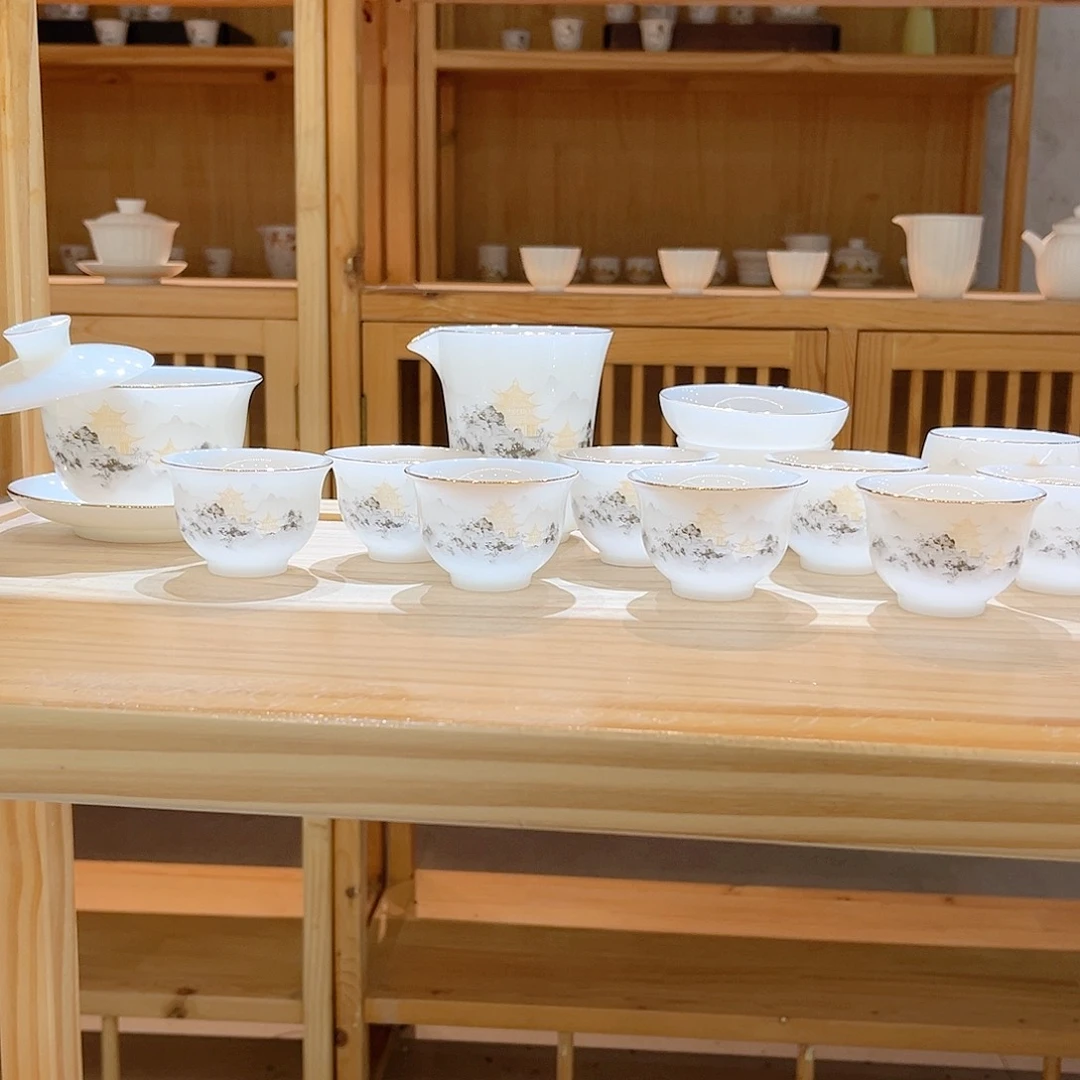 【御瓷斋】璞玉瓷套装