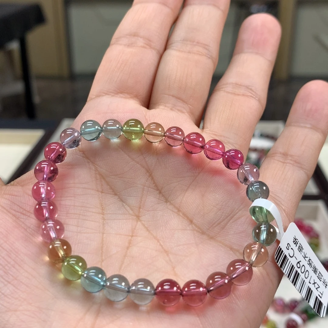 手链未镶嵌碧玺6:6左右
