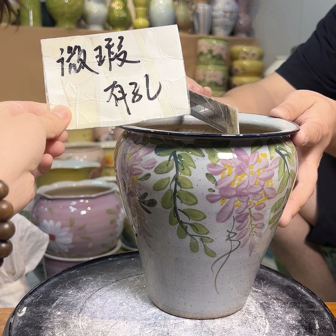 景德镇陶瓷花盆123
