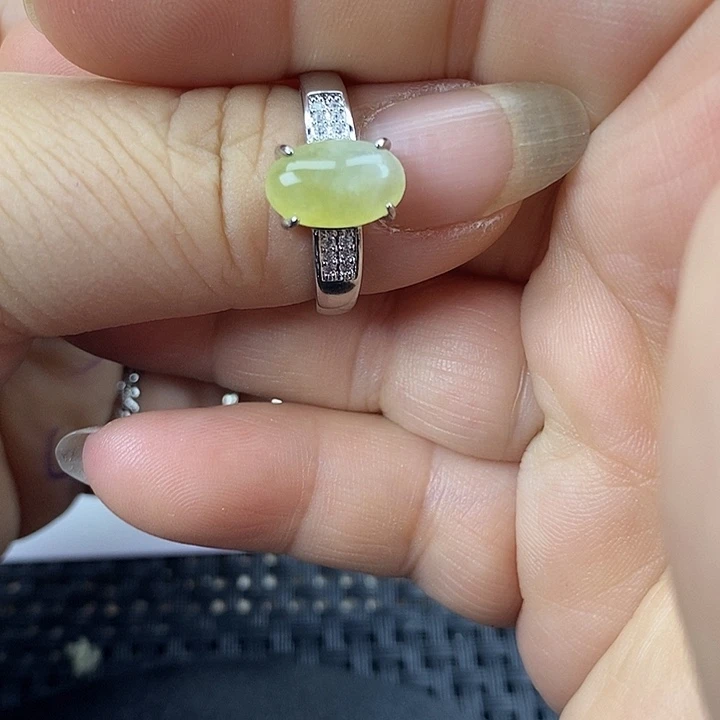 未镶嵌戒指翡翠杨**亿缅甸