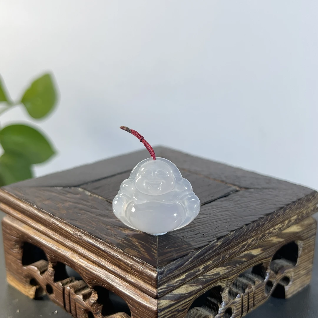 JYW26-39  天然缅甸翡翠A货 佛公