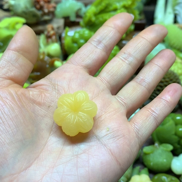 蛇纹石玉手把未镶嵌我****k