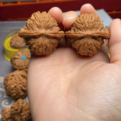 把件文玩核桃40四座楼