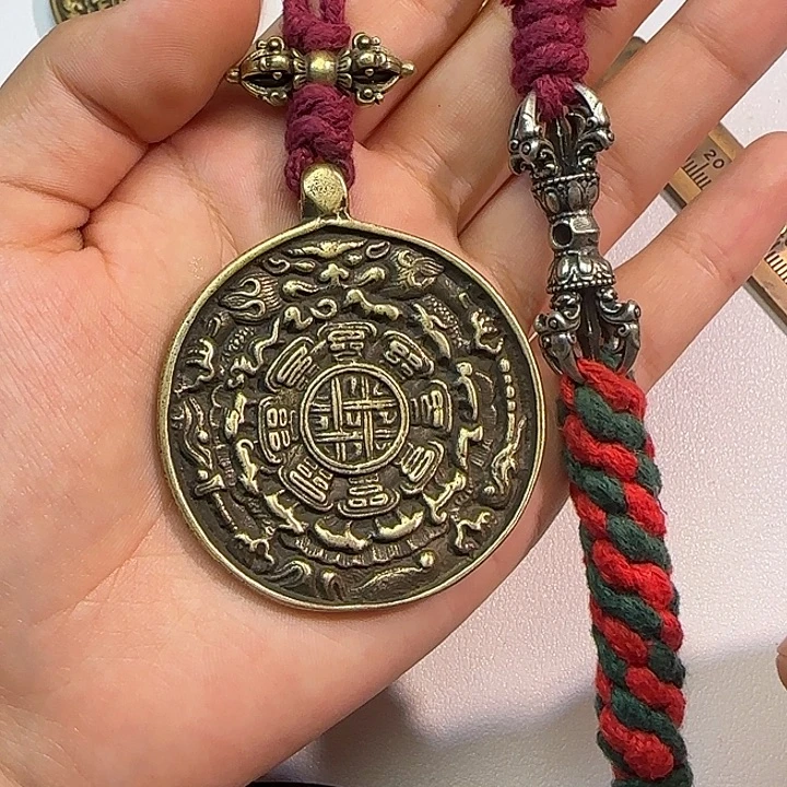 人***币手串/手链核桃藏传工艺品九宫八卦