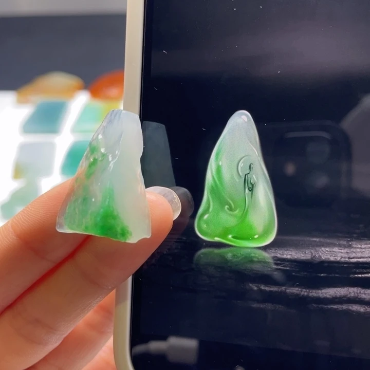 定制翡翠未镶嵌包工
