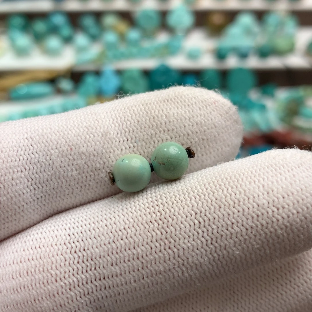 绿松石未镶嵌散珠