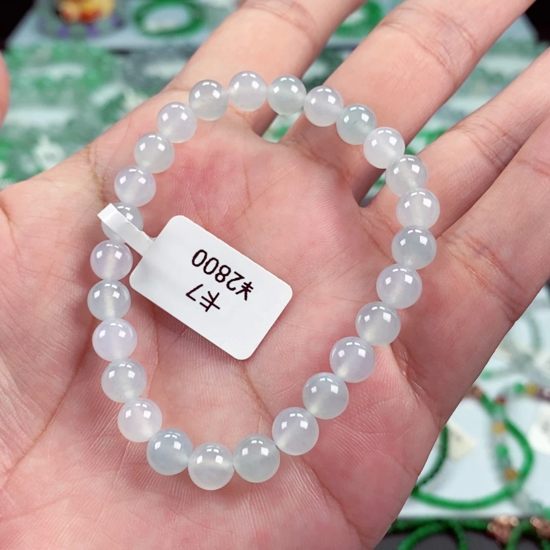 未镶嵌手链翡翠卡7