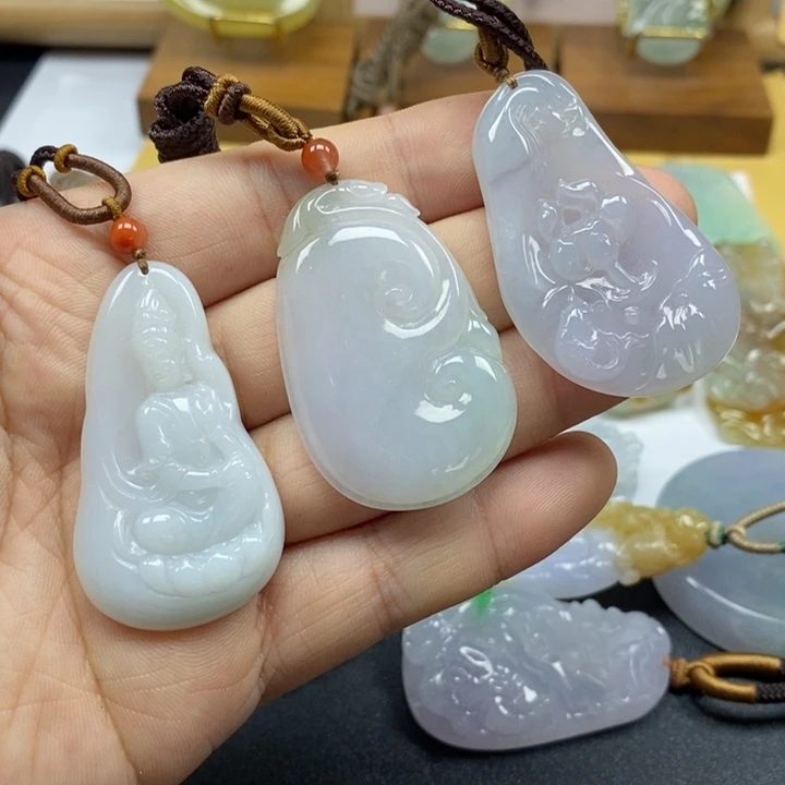 翡翠未镶嵌吊坠(不含链)缅甸翡翠