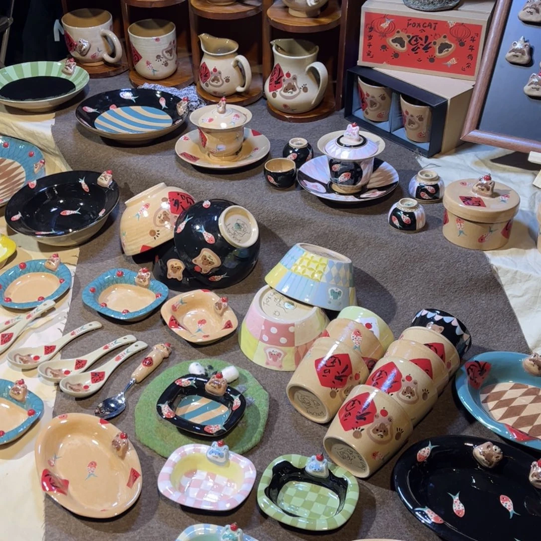 瓷片8809一起逛集市啦