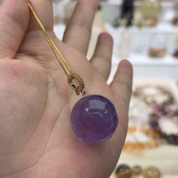 未镶嵌手链水晶吊坠