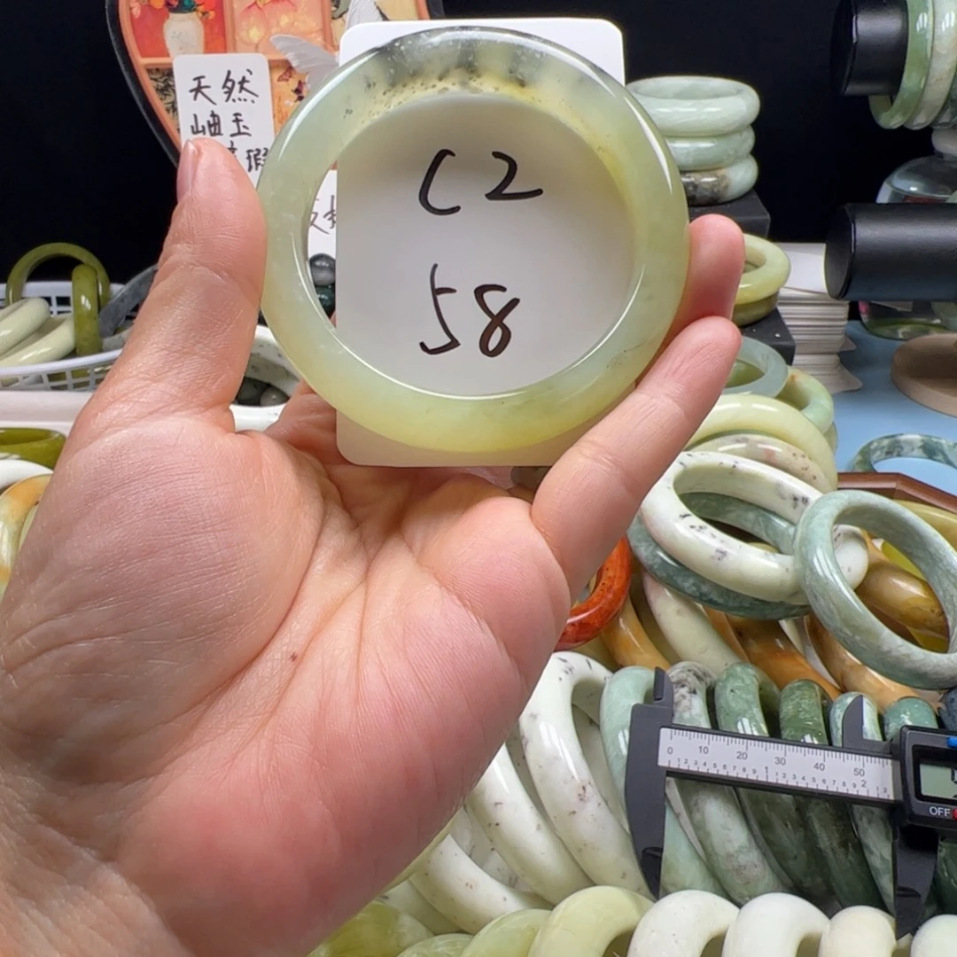 蛇纹石玉合金手镯