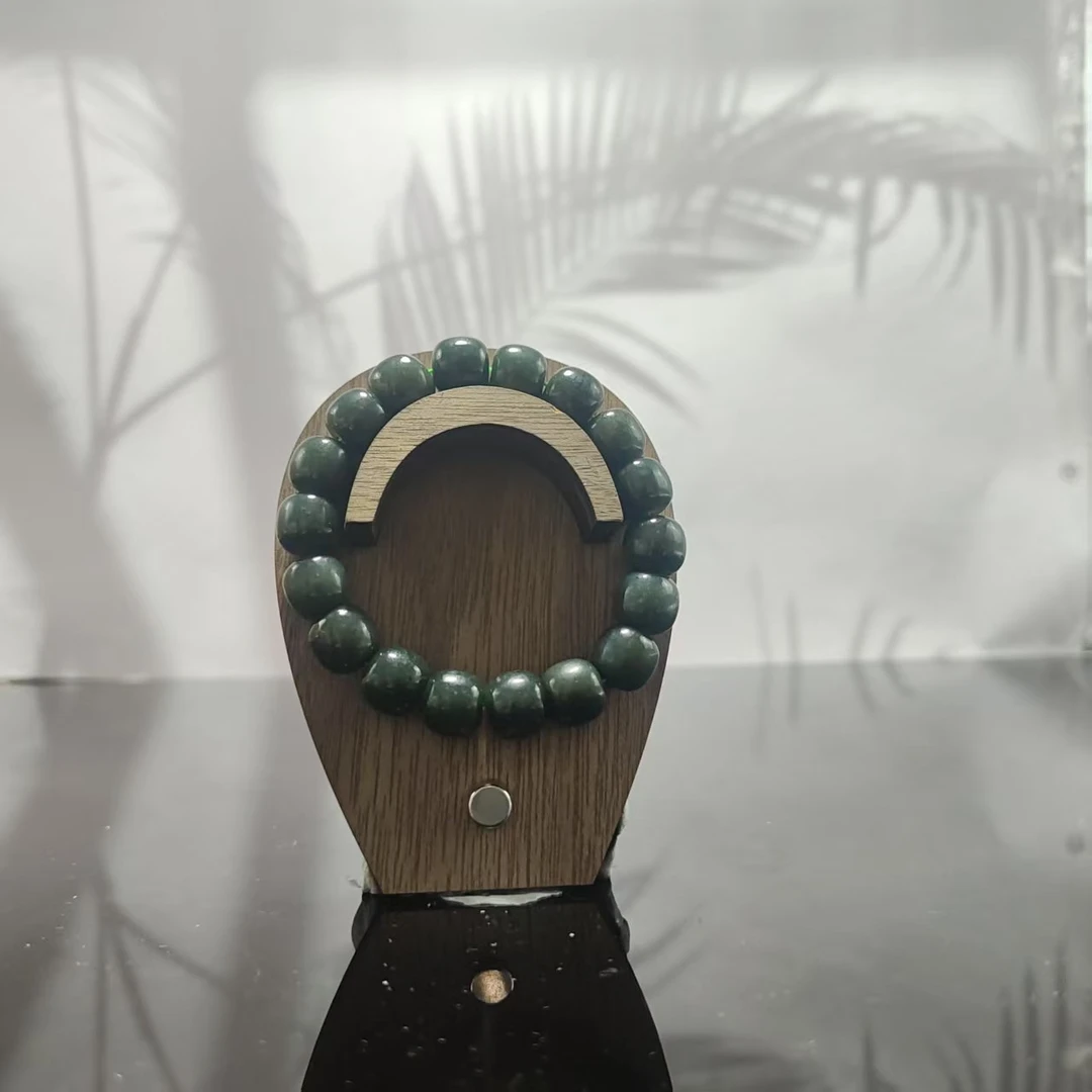 N和田玉桶珠手串（卡12）2311