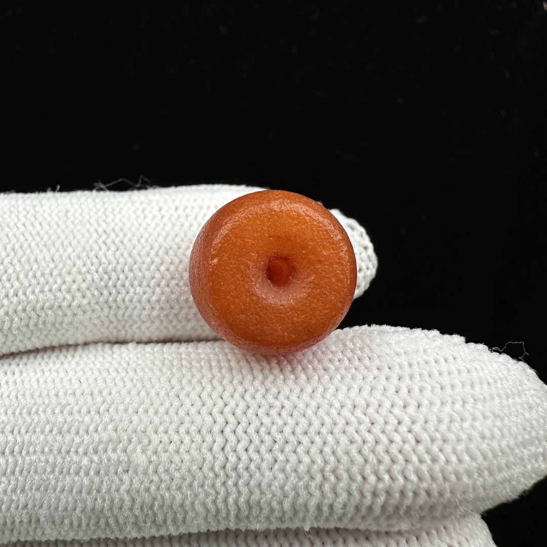 Y6456天然原矿蜜蜡 老蜡墩子 14*11mm抖音基地质检发货