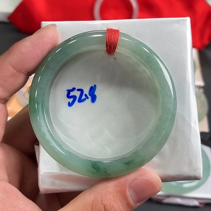 翡翠未镶嵌手镯天然翡翠手镯31号